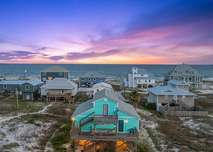 Holiday home Shore Reflections - Oceanview Escape, Steps To Beach, 2 King Beds & Games! Gulf Shores